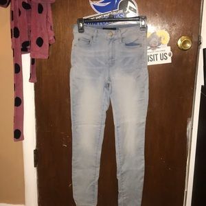 high waisted skinny jeggings